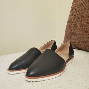 Black Slip On Loafers